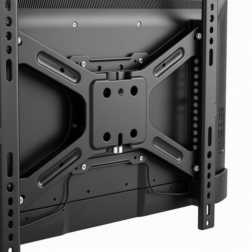 Tailnest Support Mural TV Universel Inclinable pour Écrans LCD/LED/OLED 26-65 Pouces, Fixation VESA 400x400mm, Support TV jusqu'à 55kg, Inclinaison 10°, Design Ultra-Slim avec Niveau à Bulle Inclus