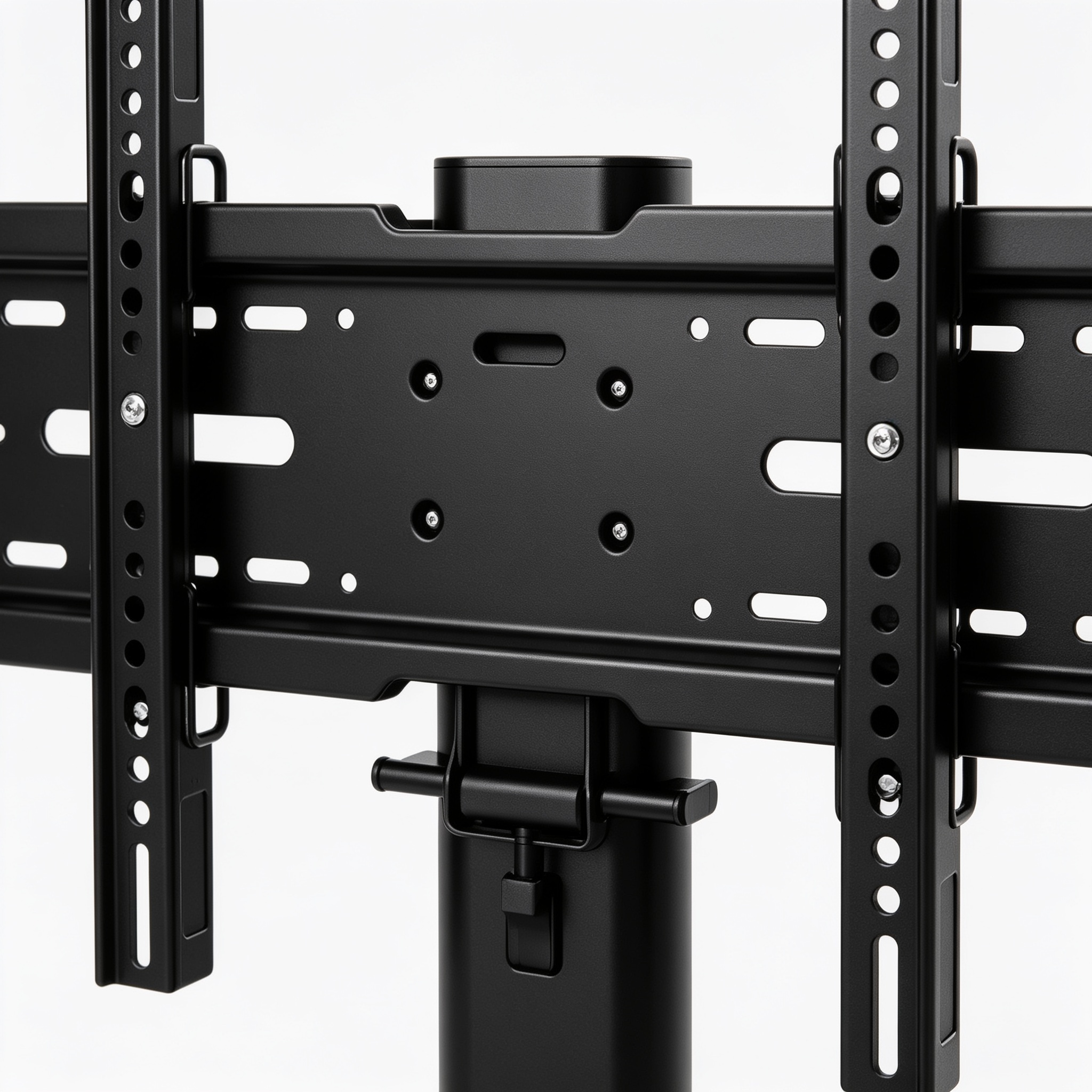 Tailnest Pied TV Universel pour Téléviseurs 22"-80", Hauteur Ajustable, Supporte Jusqu'à 50kg, VESA Max 800x400mm, Montage Facile - Noir