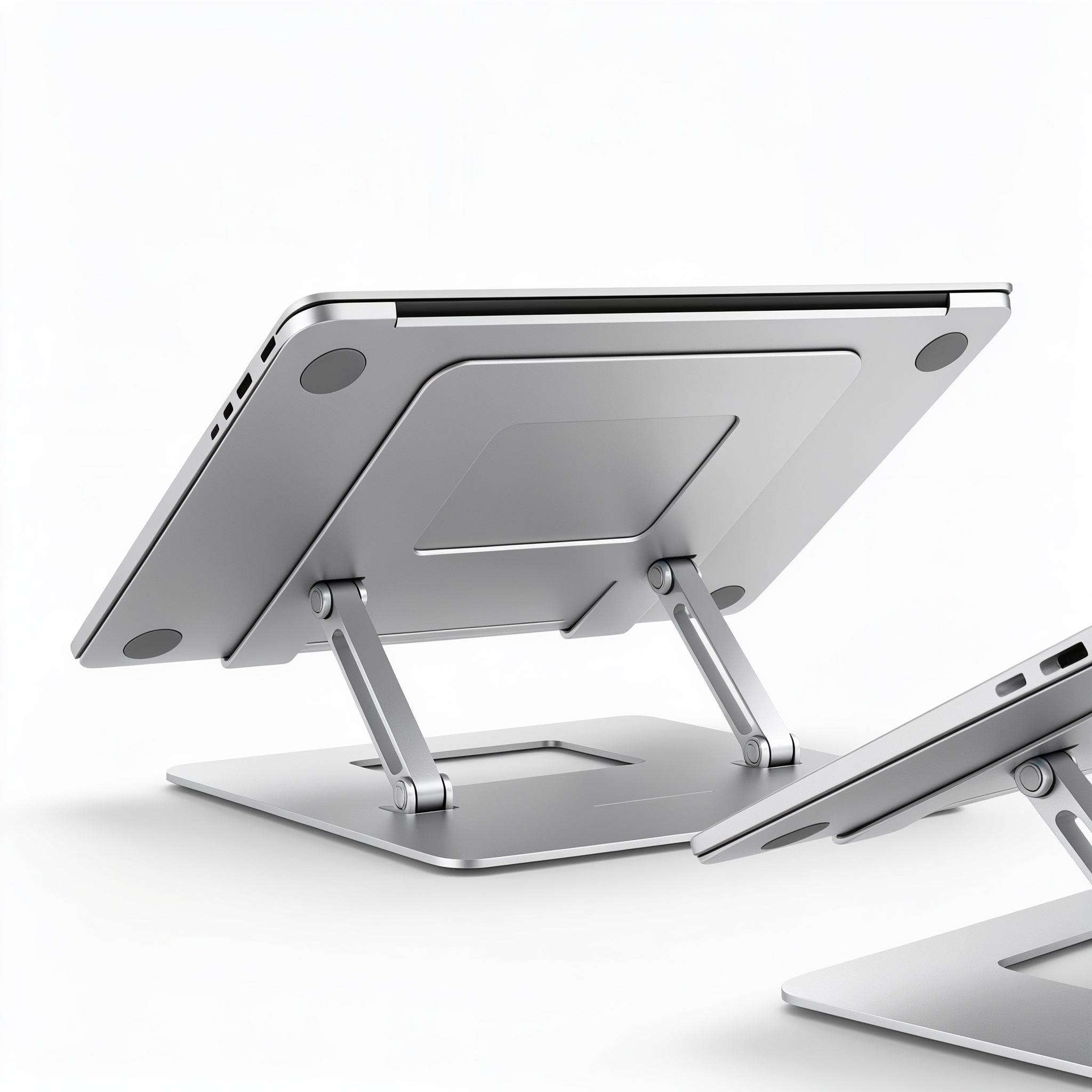 Tailnest Адказ GeminiSupport Ordinateur Portable, Support PC Portable Bureau Réglable en Aluminium, Refroidissement Rapide, Laptop Stand Pliable Ergonomique Lapdesks Livre Compatible avec Ordinateurs Portables (10-16